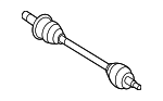 1643501210 - Rear Axle: Rear Axle Shaft for Mercedes-Benz: GL 320, GL 350, GL 450, GL 550, ML 320, ML 350, ML 450, ML 500, ML 550 Image image