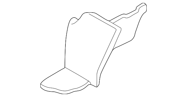 Front Driver Side Bumper Fascia Extension - GM (25665909)