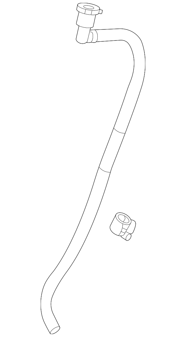 20202022 Chevrolet Corvette Fuel Tank Drain Hose 84165192