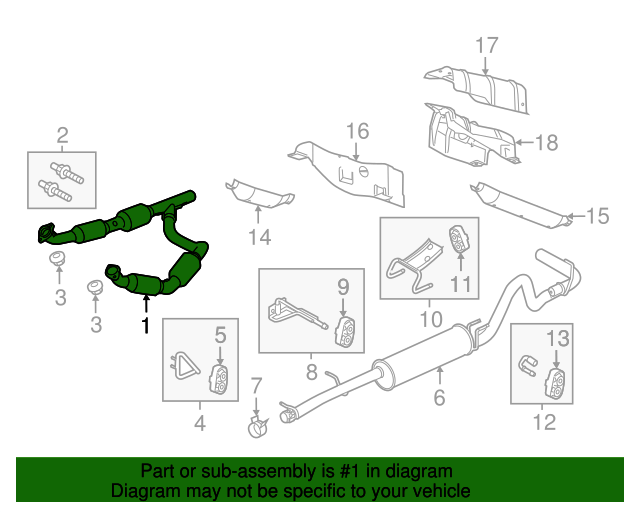 thumbnail image 2 of Sarotin EPA Compliant Catalytic Converter For Ford E-150/E-250 2009-2014 4.6L (Bank 1 & Bank 2) 2 of 4