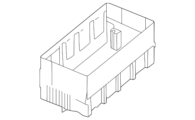OEM Nissan Upper Fuse Box Cover Molding 24382-6RA1B - Fits 2021-2025 Rogue & ARIYA