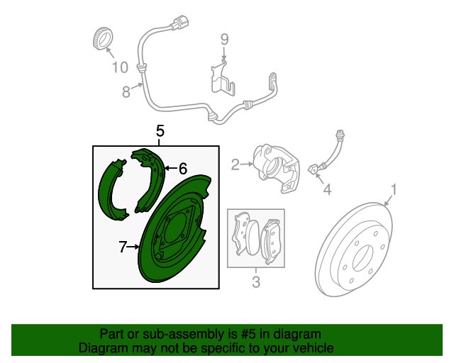 20052023 Nissan Parking Brake 440109BT5B Nissan Parts Plus