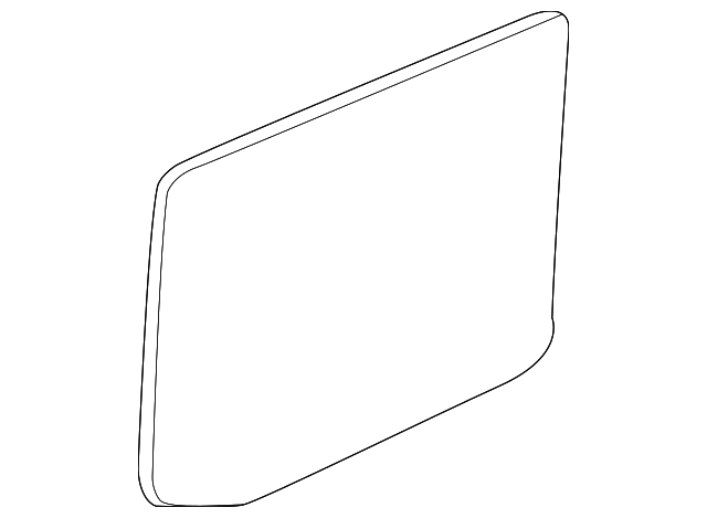 Passenger Side Rear Door Window - GM (15094404)