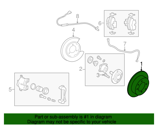 20082010 Hyundai Sonata Rotor 584110A010 OEM Parts Online