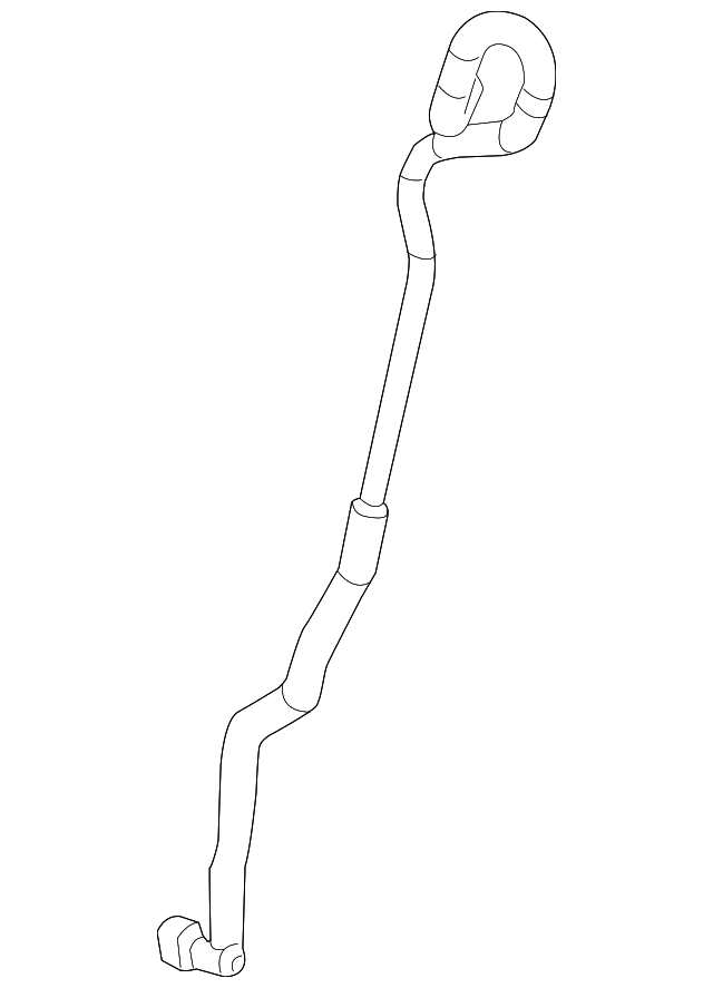 20112016 GM Diesel Exhaust Fluid (DEF) Tank Vent Line 84530489 GM