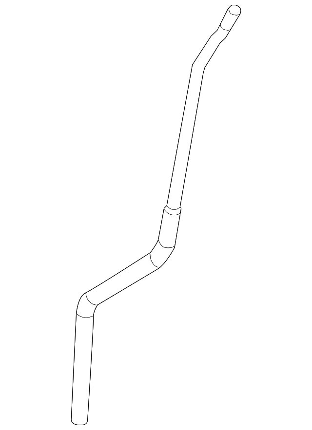 Emission Reduction Fluid Tank Reservoir Drain Hose - GM (84435249)