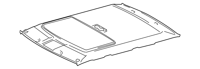Toyota Genuine 63311-AA031-B0 Roof Headlining Assembly