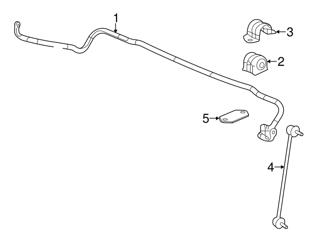 Honda Acura Front Stabilizer Link Pair