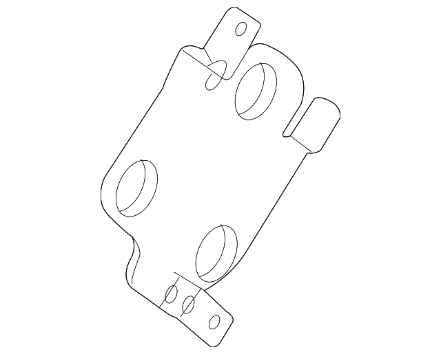 Digital Radio Receiver Bracket - Buick (25760165)