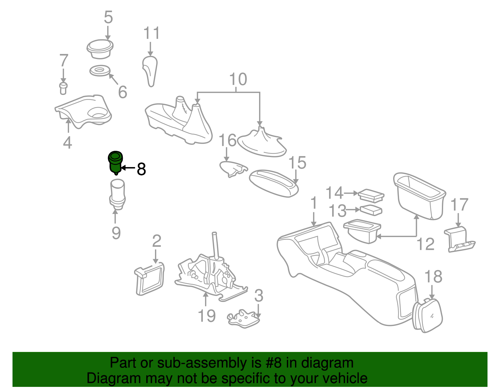 Accessory Power Receptacle - GM (11516142)