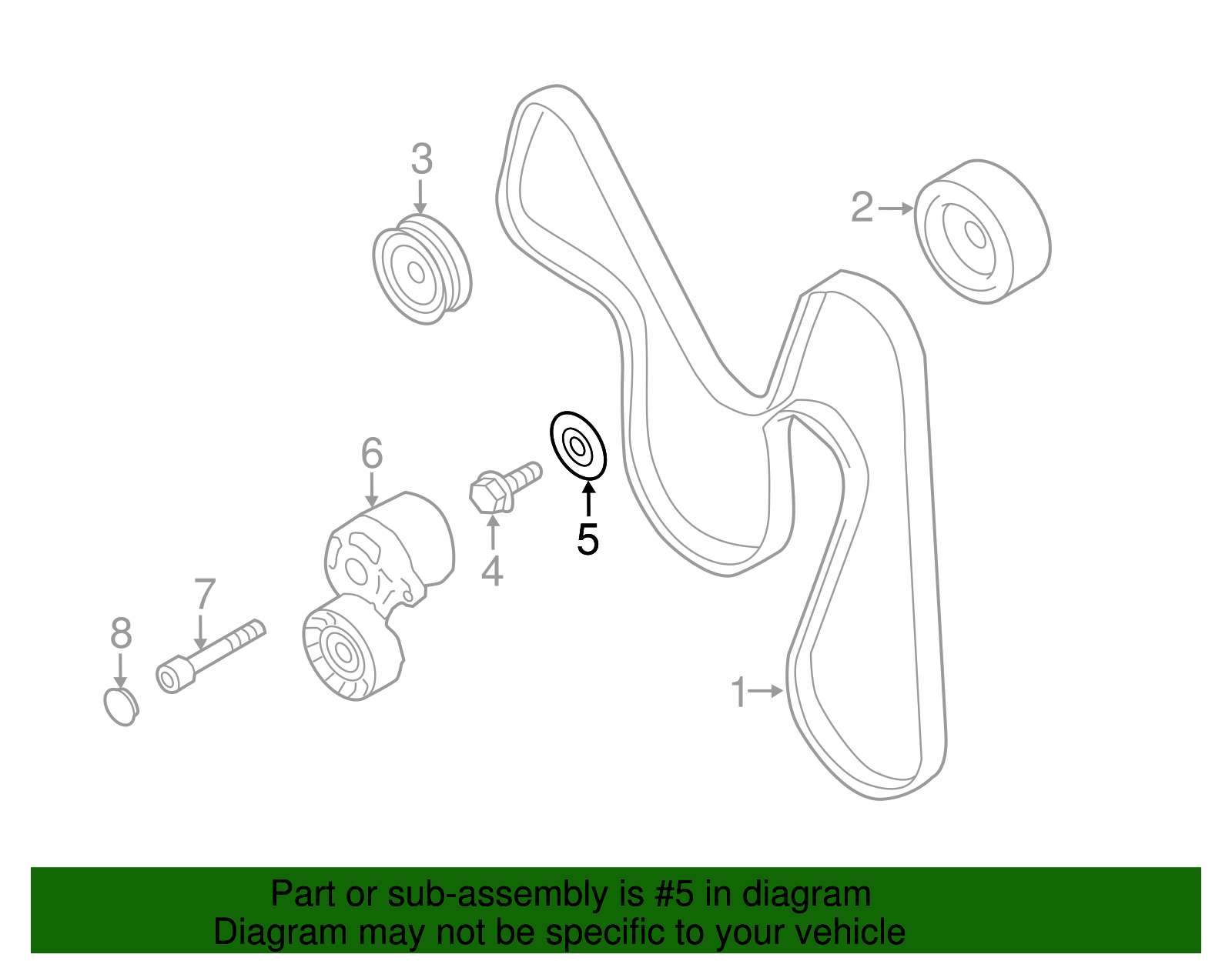 Idler Pulley Cover - Scion (SU003-00505)