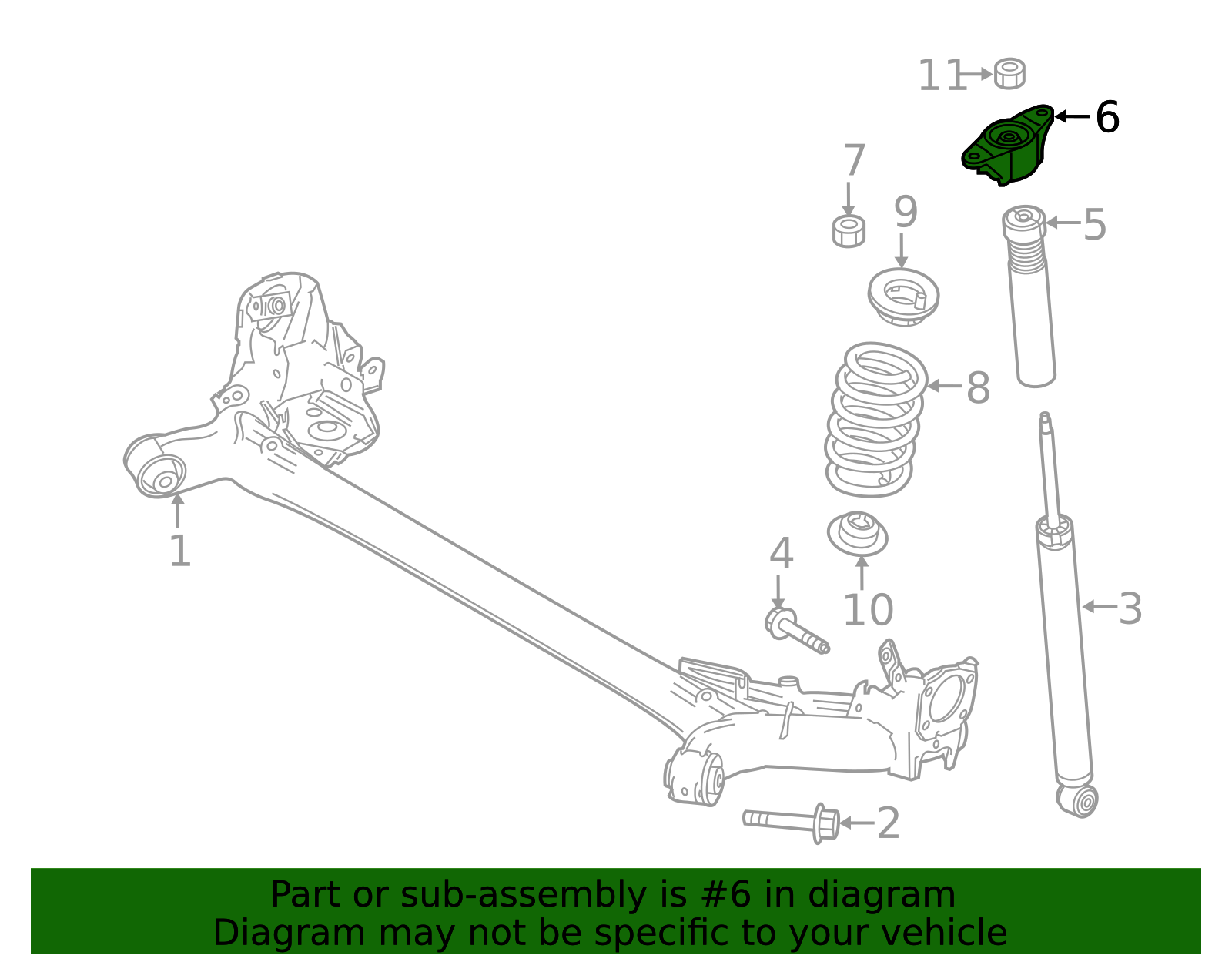 Shock Mount - Scion (48755-WB001)