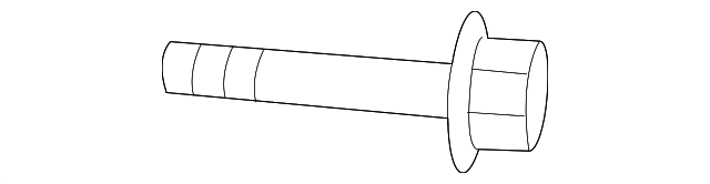 Axle Beam Bolt - Scion (90118-WB581)