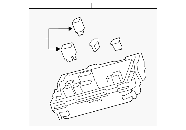 Engine Wiring Harness Junction Block - GM (84014012)