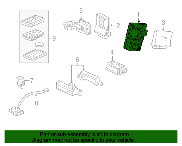 20162018 Acura RDX Control Unit, Smart Power 38320TX4A41 OEM Parts Online