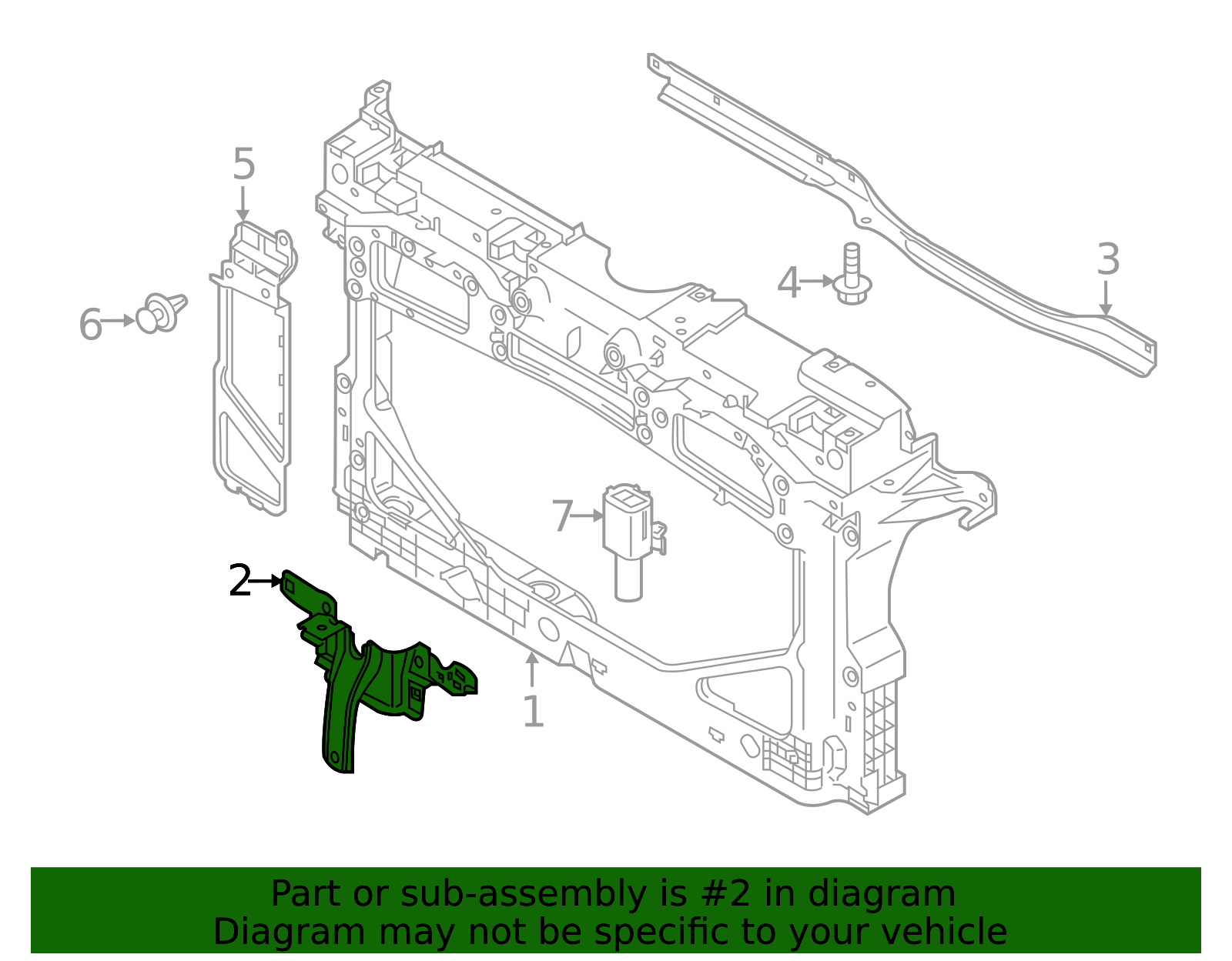 Latch Support - Scion (53208-WB001)