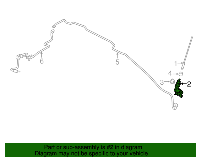 20112016 Scion tC Antenna Assembly Amplif 8630021140 Toyota Parts