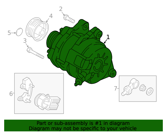 20192020 Mazda CX5 Alternator PA5J18300