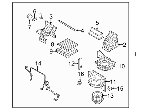 Blower Motor & Fan for 2007 Kia Rondo | Kia of Huntington