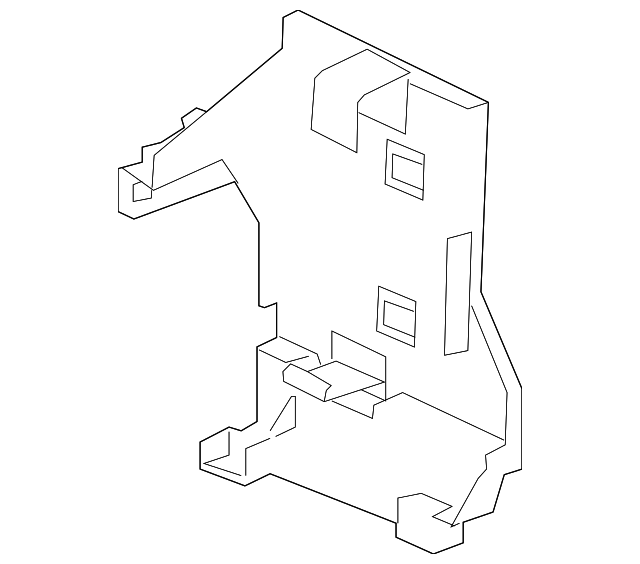 20172019 GM HumanMachine Interface Control Module Bracket 84492289
