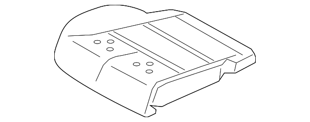 Seat Cushion Pad - Ford (GD9Z-99632A22-ED)