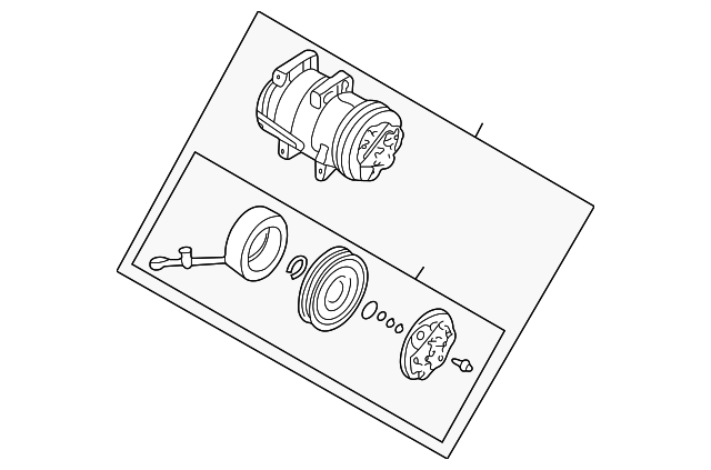 Compressor - Volkswagen (8D0-260-805-RX)