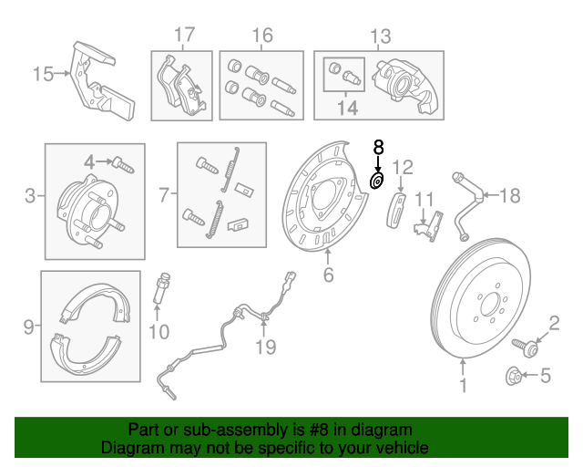 20032019 Ford Parking Brake Inspection Plug 2L1Z2092AA