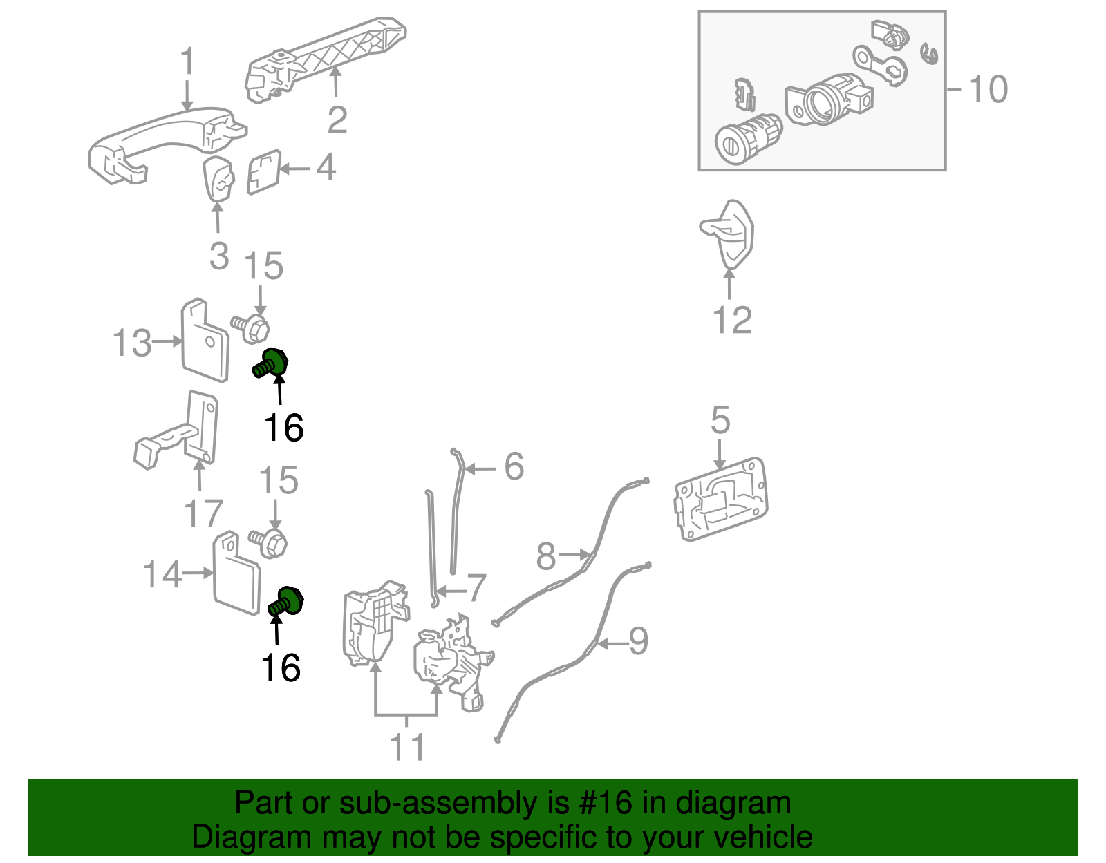 Multi-Purpose Bolt - GM (11561763)