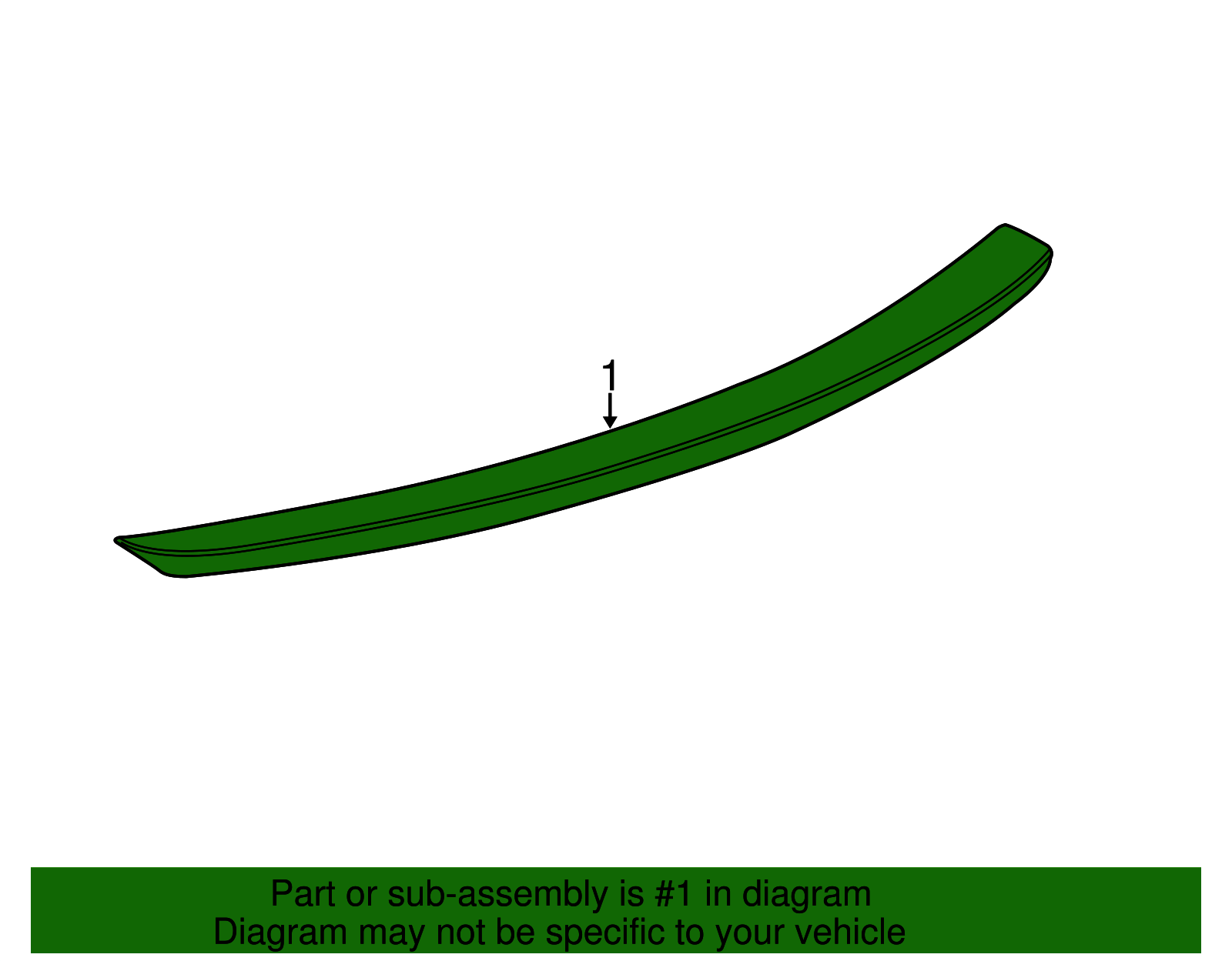 Flush Mount Spoiler Kit in Primer - Buick (90801512)