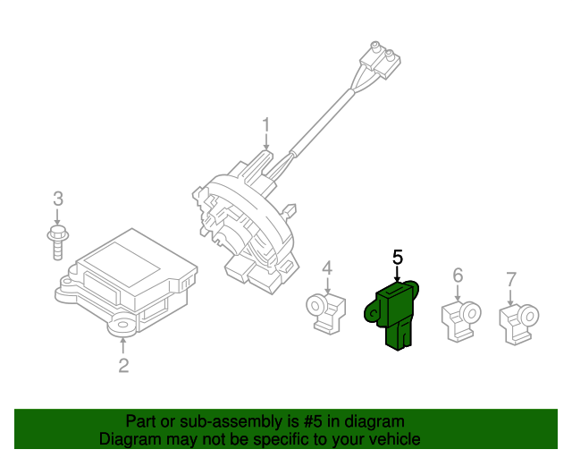 95930J5000 Pressure Sensor 20182023 Kia Stinger Kia.Parts Store