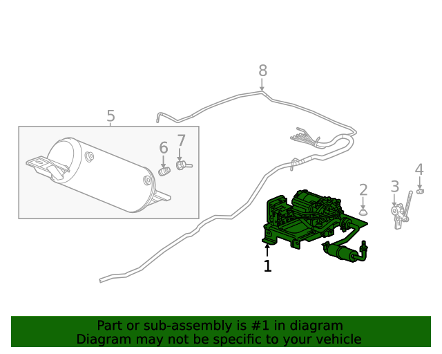 20212023 GM Automatic Level Control Module 84951816