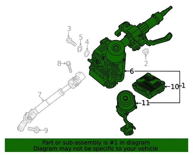 56310B2010 Steering Column 20172019 Kia Kia.Parts Store