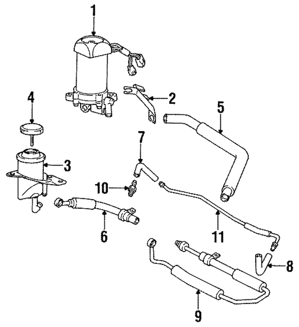 Return Tube - Toyota (44417-17020)