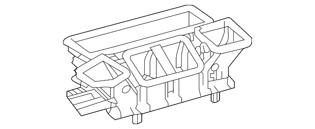 Center Duct - Toyota (87201-0E150)