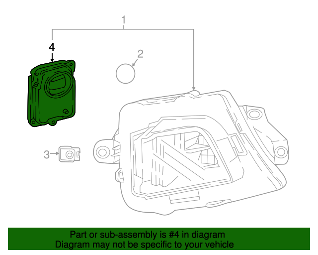 84124789 GM Headlamp LED Driver Module GM Parts Store