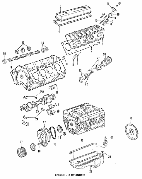 Mounts for 1989 Cadillac Eldorado #0