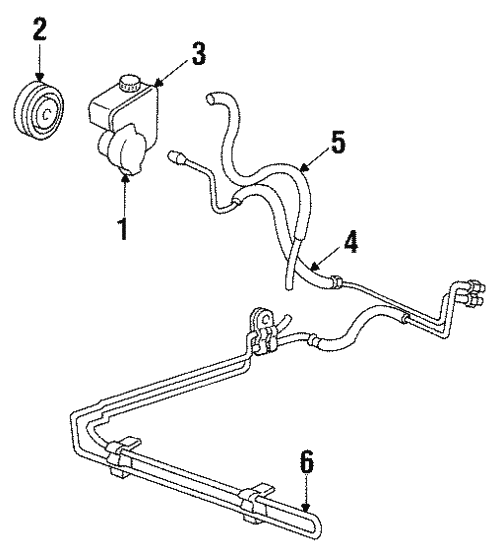 Power Steering Pump - GM (88985259)