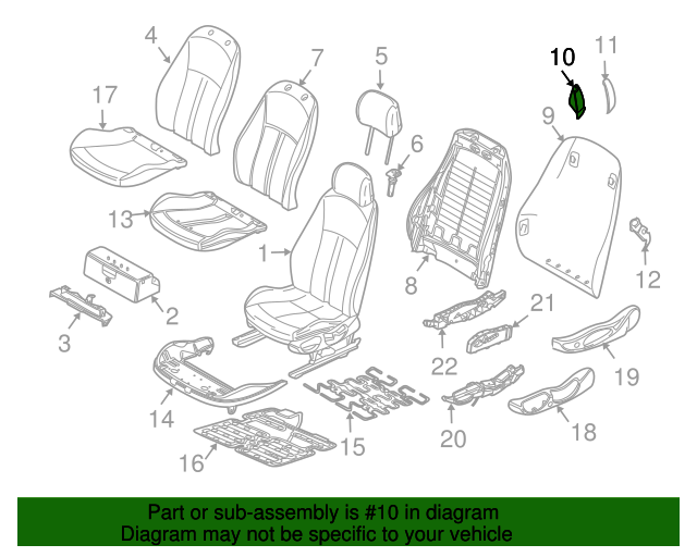 52107053932 Seat Belt Guide 20032005 BMW Z4 BMWPartsHub