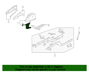 2005-2008 GM Front Panel 15174855 | QuirkParts