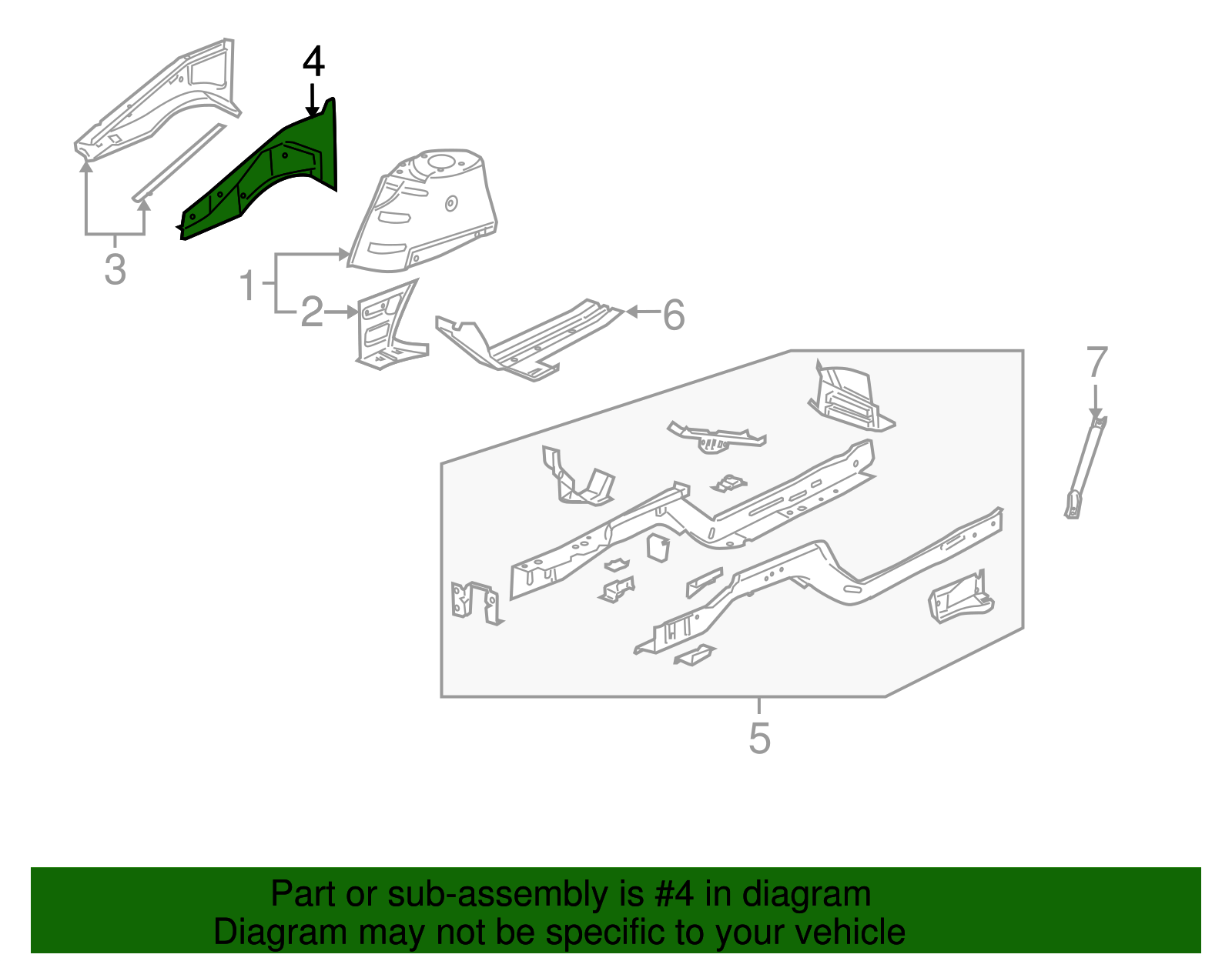 Inner Rail - GM (88980790)
