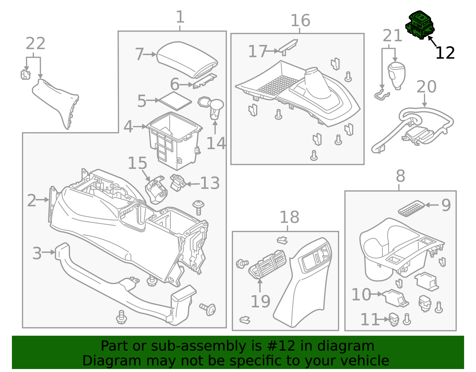 25175-6FR0A - Prk Brake Switch - 2018-2023 Nissan | Nissan OEM Parts Direct