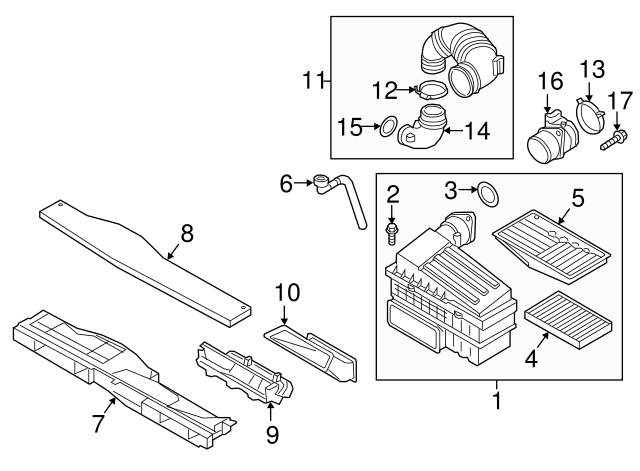Genuine Audi WHT-002-087 | Air Cleaner Assembly Screw | FREE Shipping ...