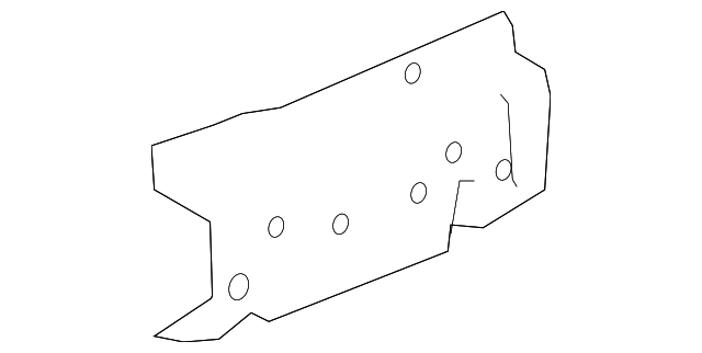 Driver Side Body Side Front Inner Panel - GM (15794843)