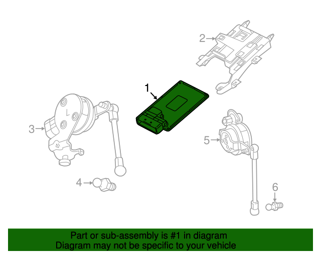 23116391 GM Active Suspension Control Module GM Parts Store