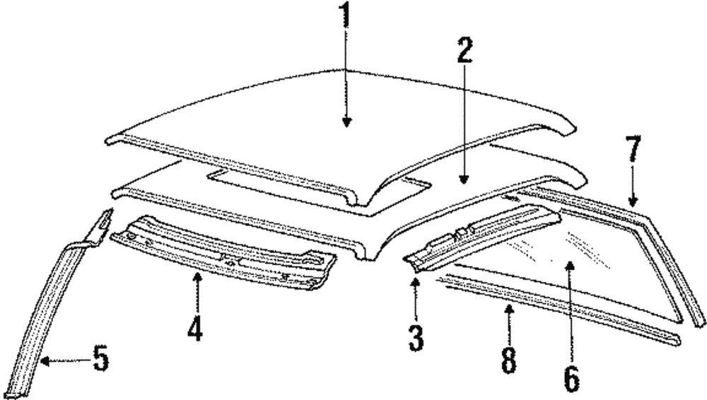Panel-Roof - GM (20631609)