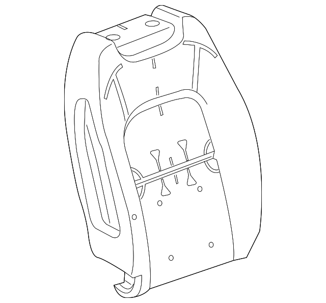 2015 GM Seat Back Pad 23279186