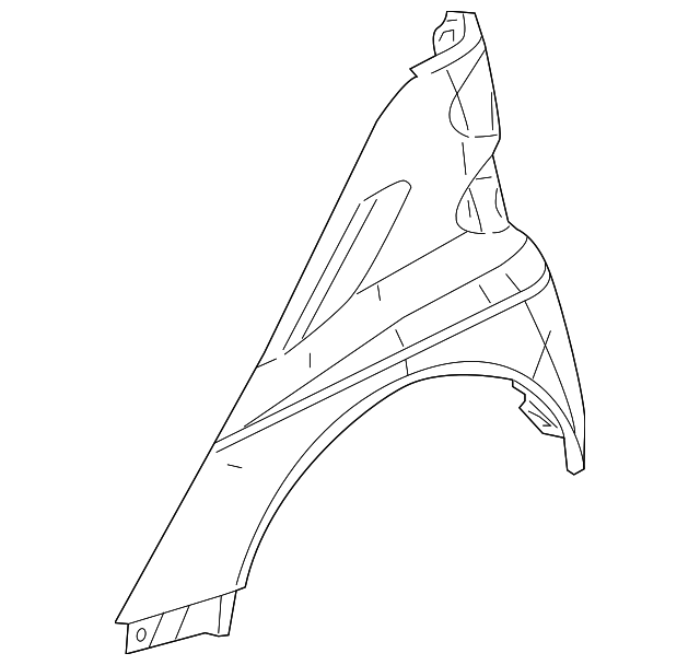 4518820201CA8L Quarter Panel 20082016 Smart Fortwo MercedesBenz