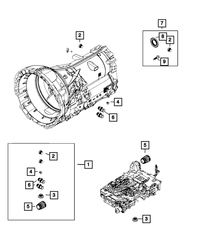 20212024 Jeep Output Shaft Seal 68348180AA My Mopar Parts