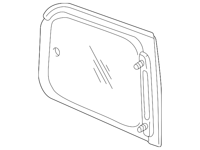 Window Assembly, Body Side Rear          <Use 1C4J 2200A> - GM (12457559)