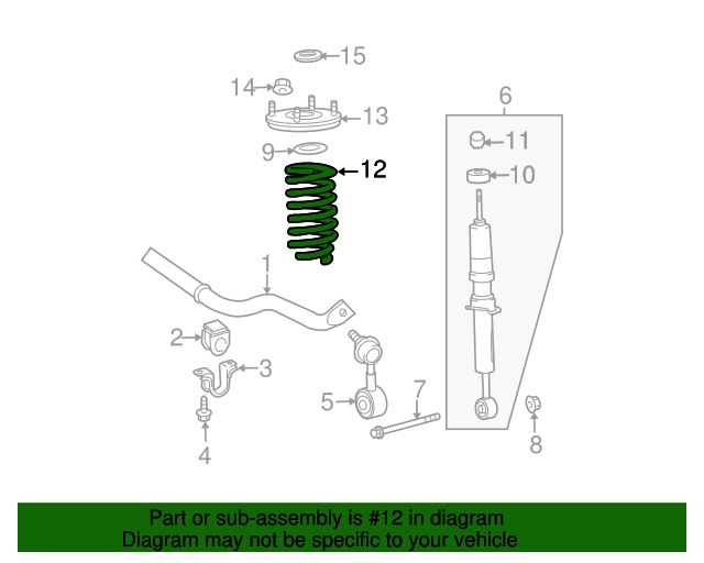 20072019 Toyota Tundra Coil Spring 481310C161 Toyota Parts Center